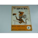 Hull City V Scunthorpe United 1956