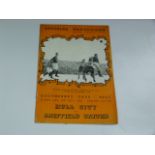 Hull City V Sheffield United 1950