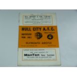 Hull City V Plymouth Argyll 1959