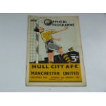 Hull City V Man United 1949