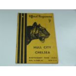 Hull City V Chelsea 1954