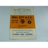 Hull City V Southport 1957 (Special)