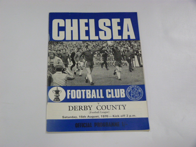 Chelsea V Derby County 1970