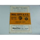 Hull City V Lincoln City 1959 (Special)