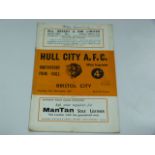 Hull City V Bristol City 1960