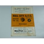 Hull City V Rochdale 1959