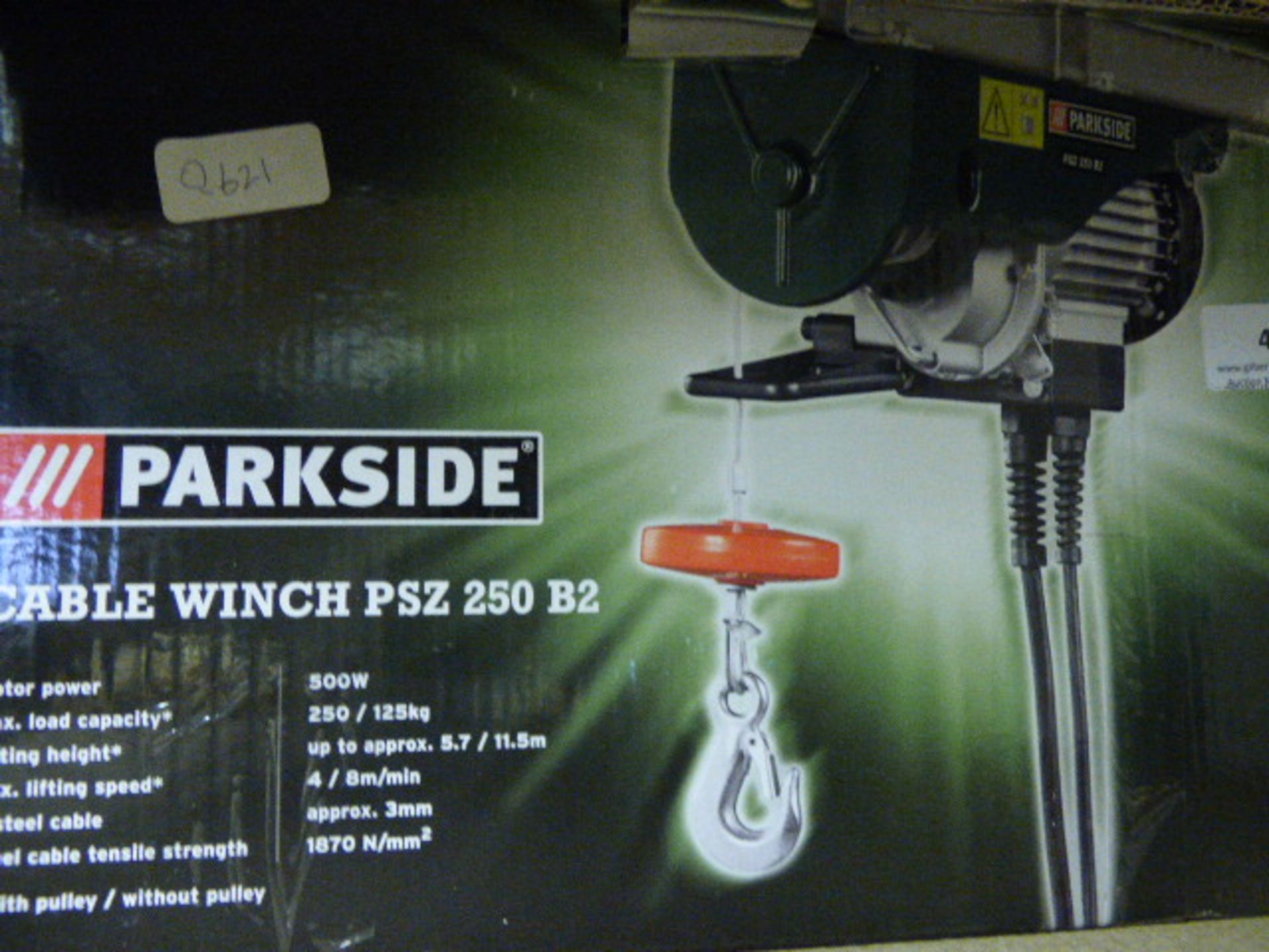 Parkside Cable Winch Model PSZ50B2
