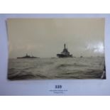 Photograph of the HMS Hood
