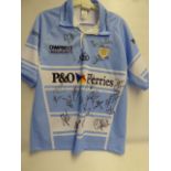 Hull FC Signed Rugby Shirt