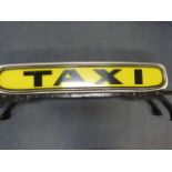 a car top taxi light box