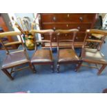 4 Rosewood Dining Chairs