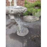 2 Tier Bird Bath