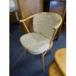 Ercol Cow Horn Chair with Original Cushions