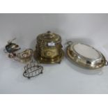 Plated Biscuit Box,Plated Turine, Small Milk Jug ETC