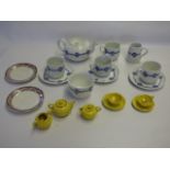 Childs miniature tea set plus one other