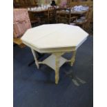 Edwardian Painted Window Table