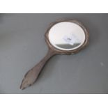 Silver Backed Hand Mirror