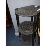 Ebony 3 Tier Plant Stand