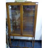 Oak Display Cabinet