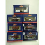 7 Bachmann assorted box goods wagons