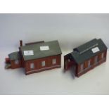 Two Hornby's good sheds