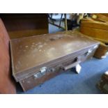 Large Leather Suitcase