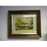 Pair of Watercolours with Ornate Frames