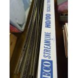 Two boxes and loose pico 00 gauge flexible track