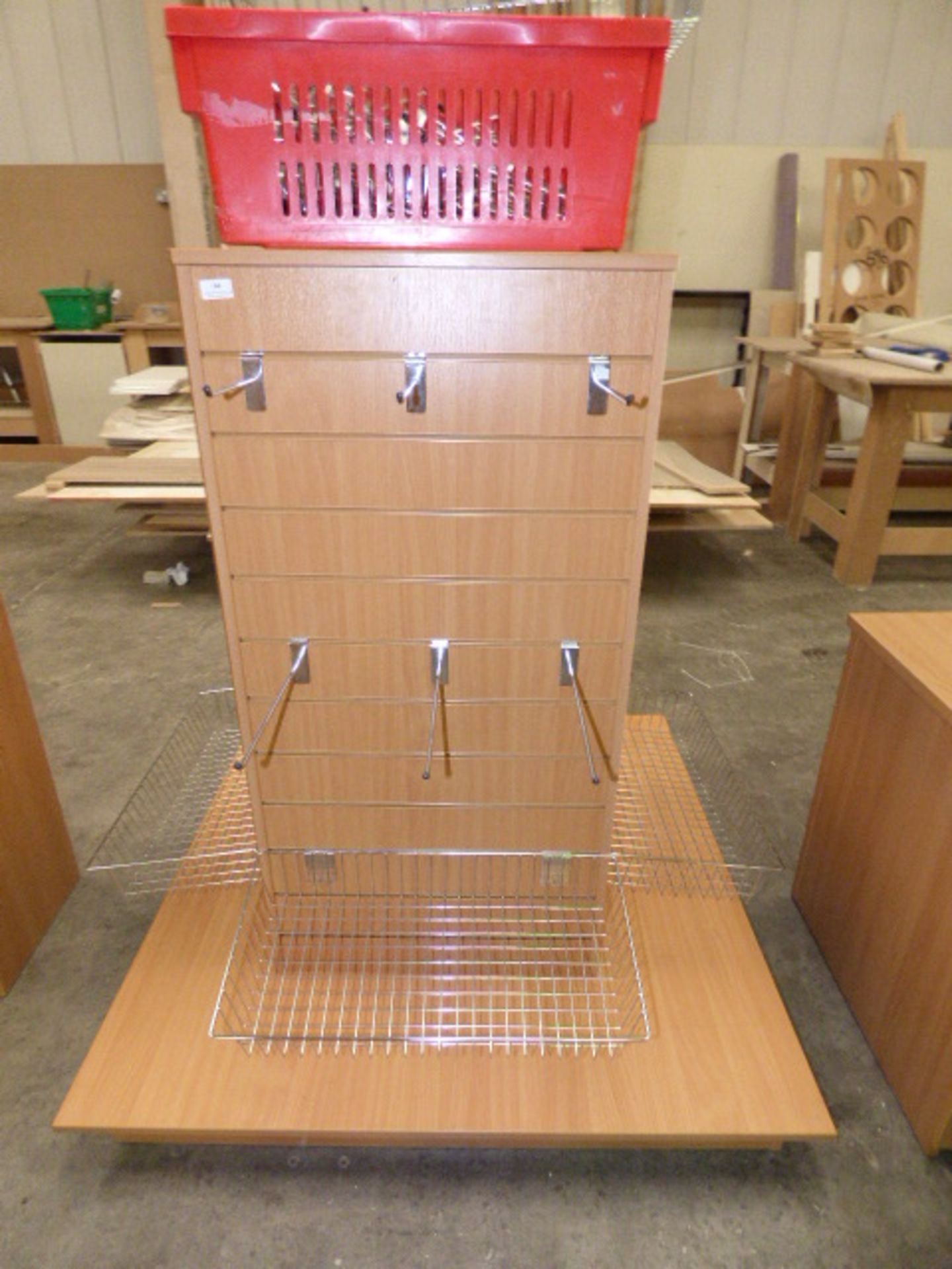 *Shop display stand with fittings