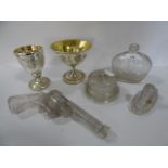 Collection of Vintage Coronation Glass and Mercury Glass
