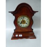 German Art Nouveau Mantel Clock