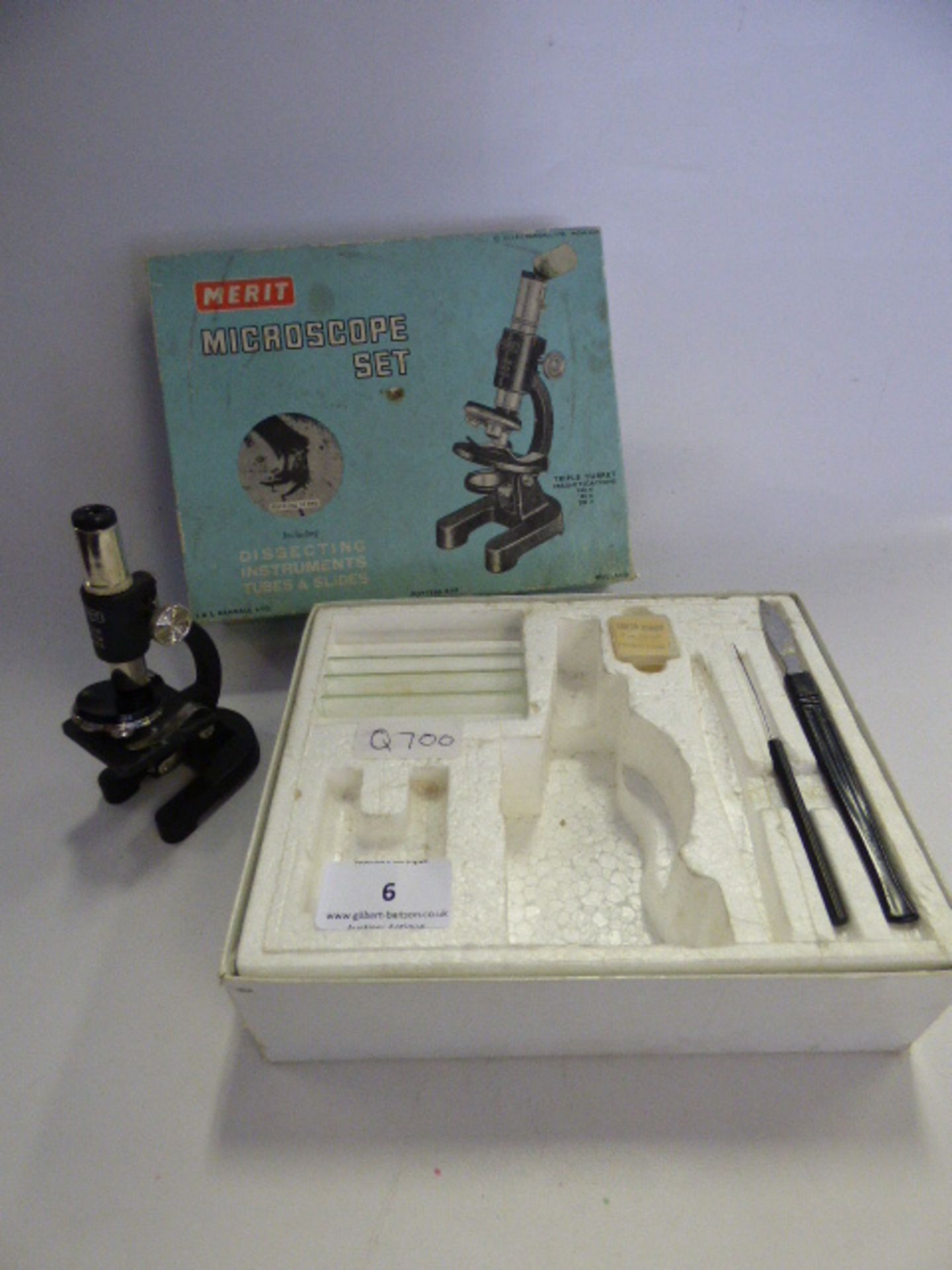 Boxed Merit Microscope