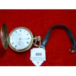 Eighteen Carat Half Hunter Pocket Watch