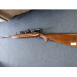 BSA Sporter .22 Rifle With Scope