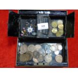 Assorted Coinage, Etc (In Cash Tin)