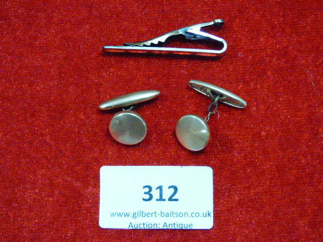 Cufflinks and Tie Pin