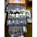 Large Collection of Doctor Who Boxed Figurines and Associated Magazines