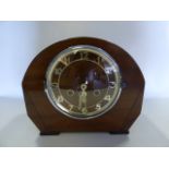 1940's Gong Strike Art Deco Mantel Clock