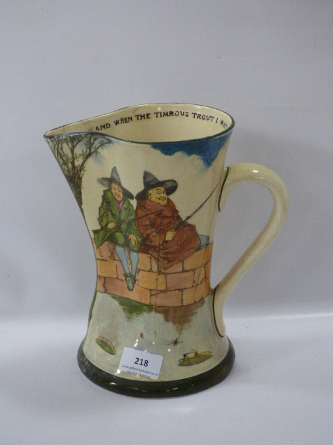 Royal Doulton Dickens Pattern Jug