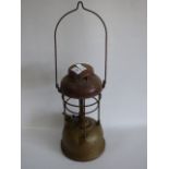Brown and Gold Tilley Lamp
