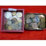 Two Boxes of Assorted Coinage