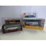 Four Boxed Coaches