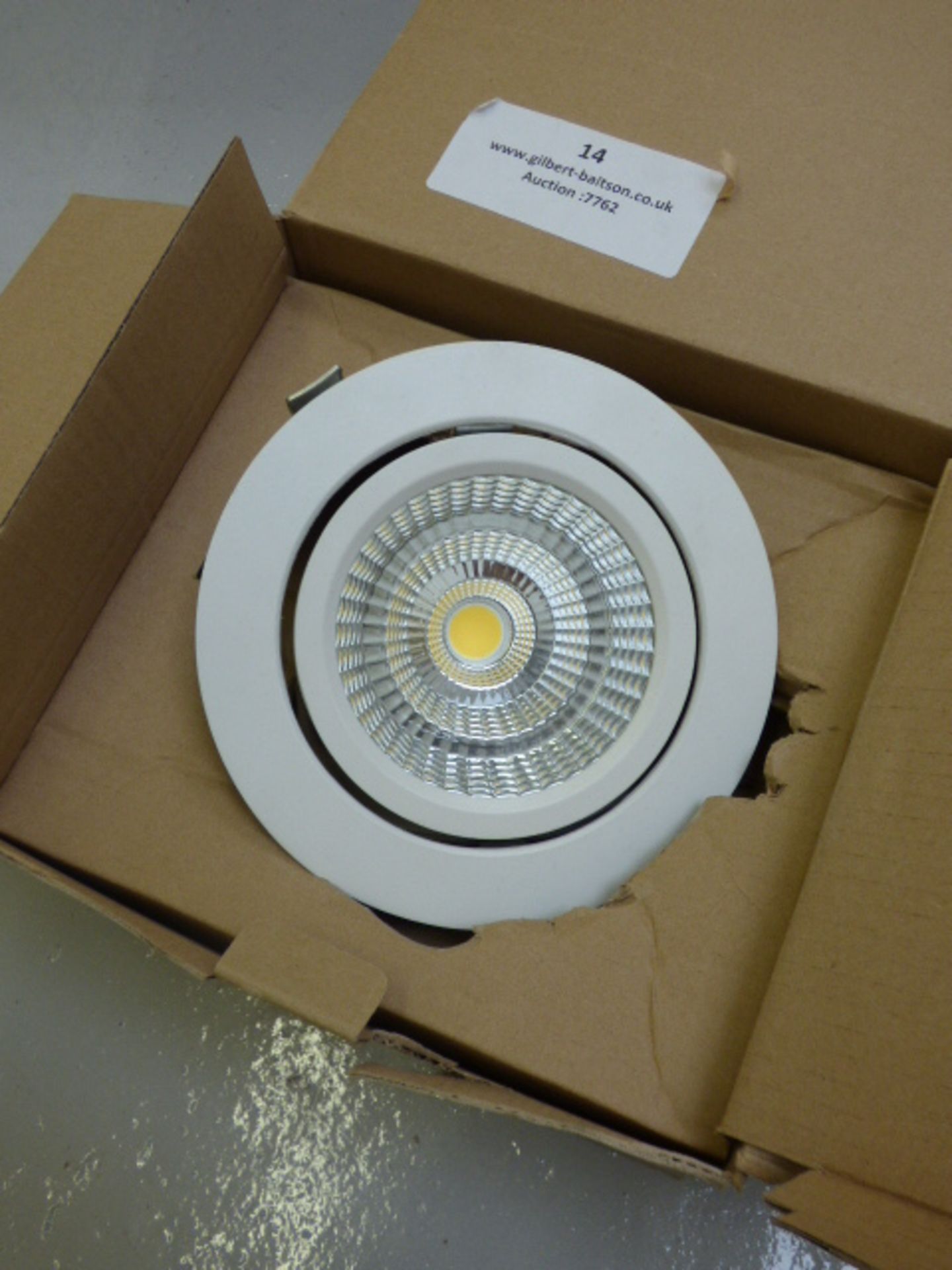 *Circular LED Recessed Light Fitting
