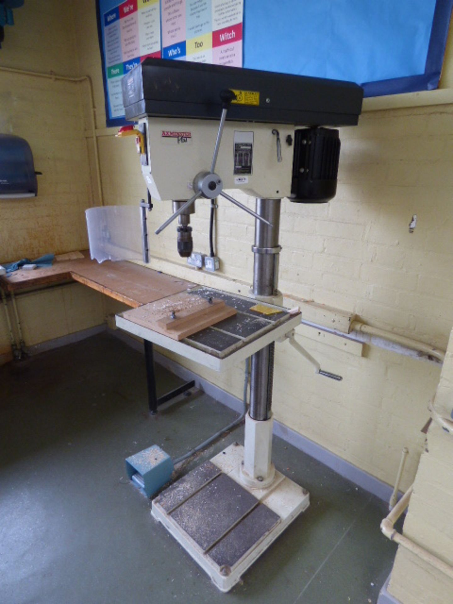 *Axminster Plus 12 Speed Drill Press Model:HD25F1 Year of Manufacture 2003
