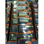 21 Boxes of Gilbo First Editions- Mainly Coaches and Buses