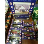 9 Boxes of Texico Replica's Including Two Texico Boxed Garages