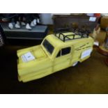 Del Boy- Trotters Yellow Robin Reliant Money box