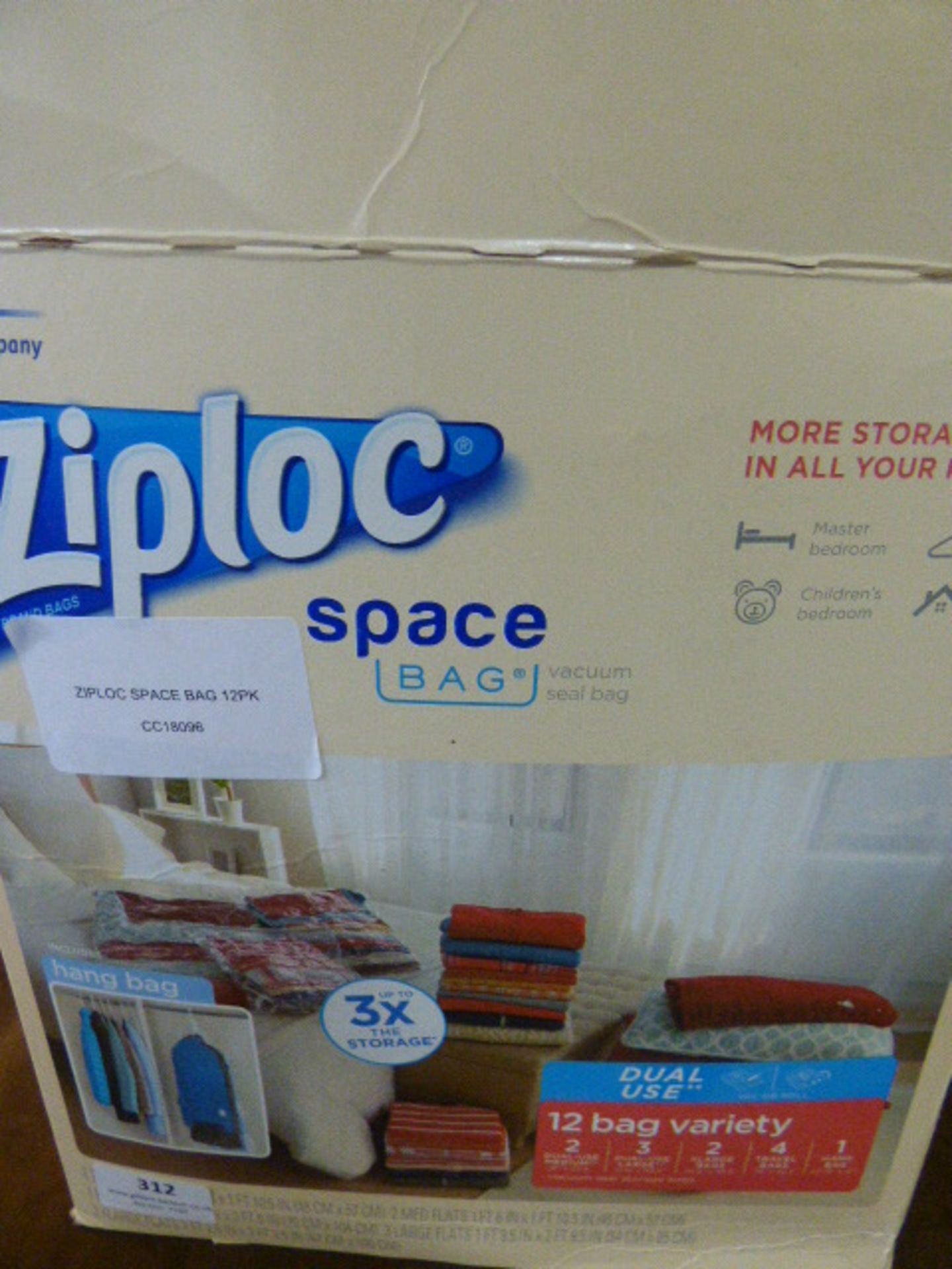 *Box of Ziploc Space Bags