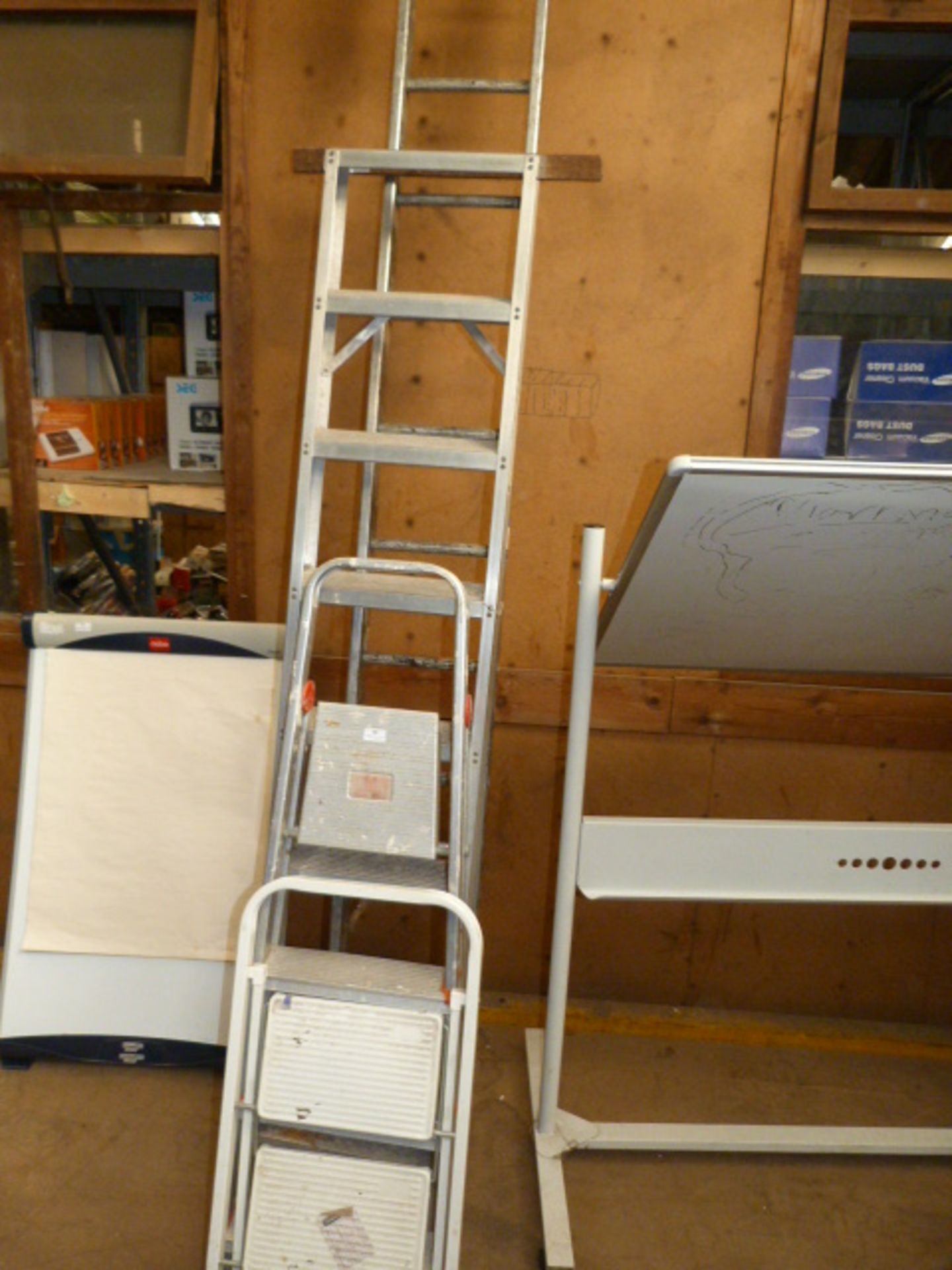 *Aluminium Steps and Ladders (Four Pieces)