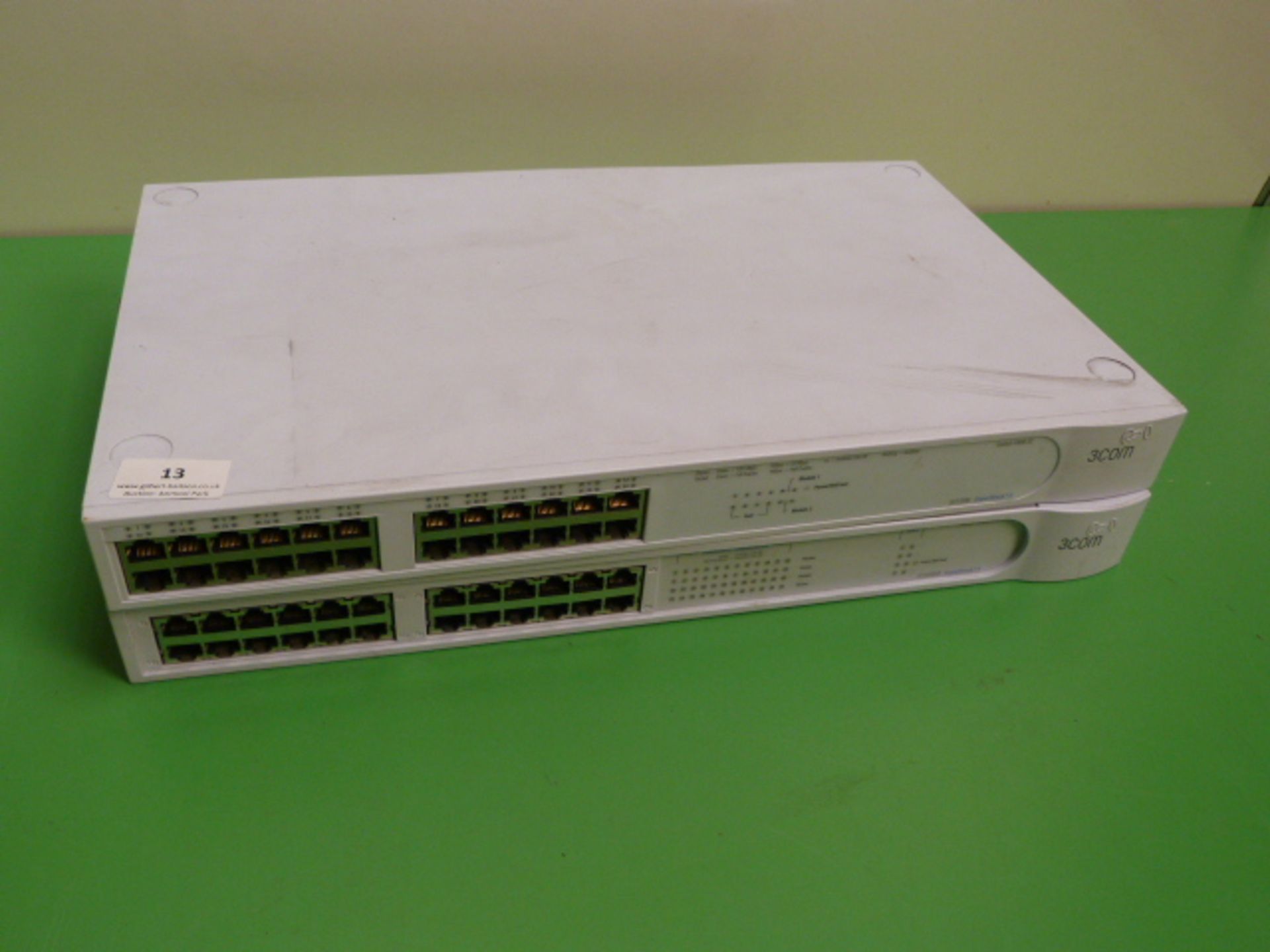 *Two 3Com Switch 4400SE Network Switches